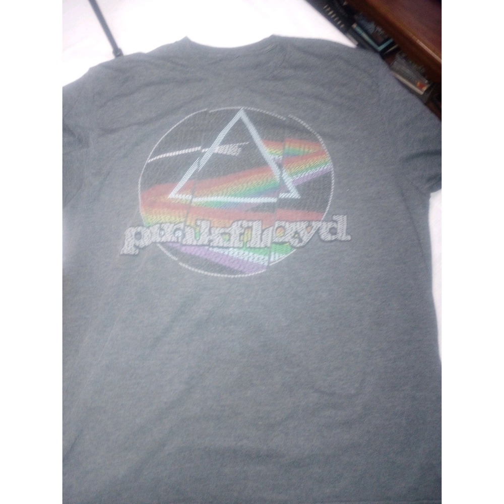 Pink‎ Floyd Dark Side Of The Moon XL Trippy Grey T Shirt